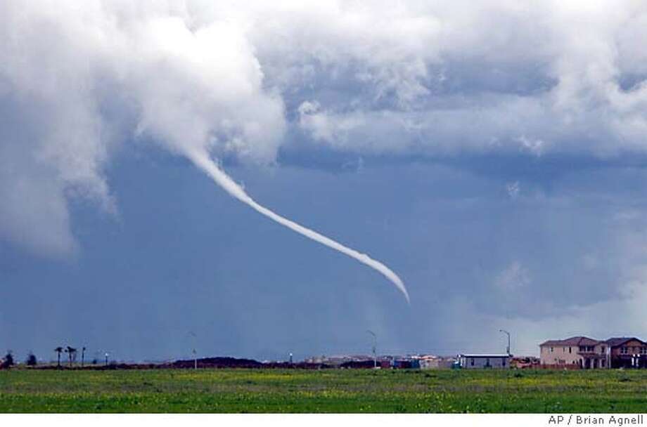 CALIFORNIA / Twisters, hail, slides, thunder rough up state / Bay Area