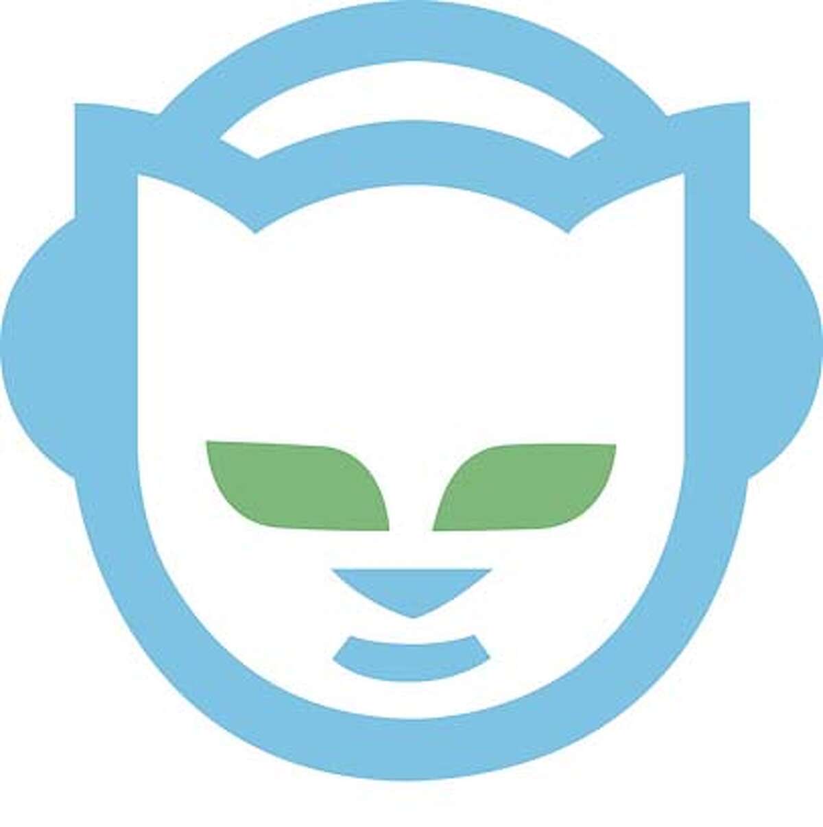 Although the entertainment industry eventually beat Napster (whose logo is shown), it was too late. File sharing lives on.