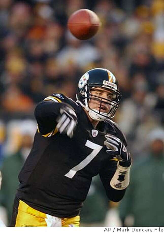 Rookie Roethlisberger's Rise Is Steelers' Nice Surprise - SFGate