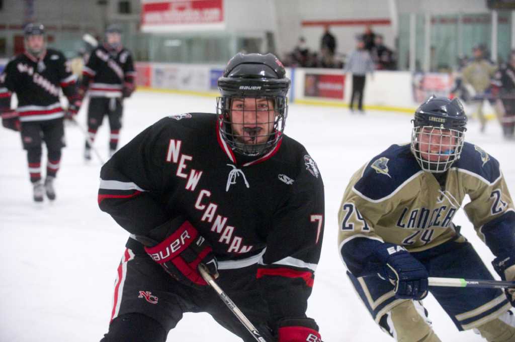 New Canaan hockey blanks Notre Dame of Fairfield