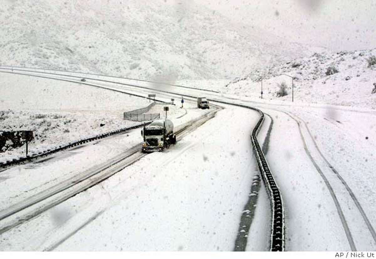 CALIFORNIA / Forecast rain, snow and ants