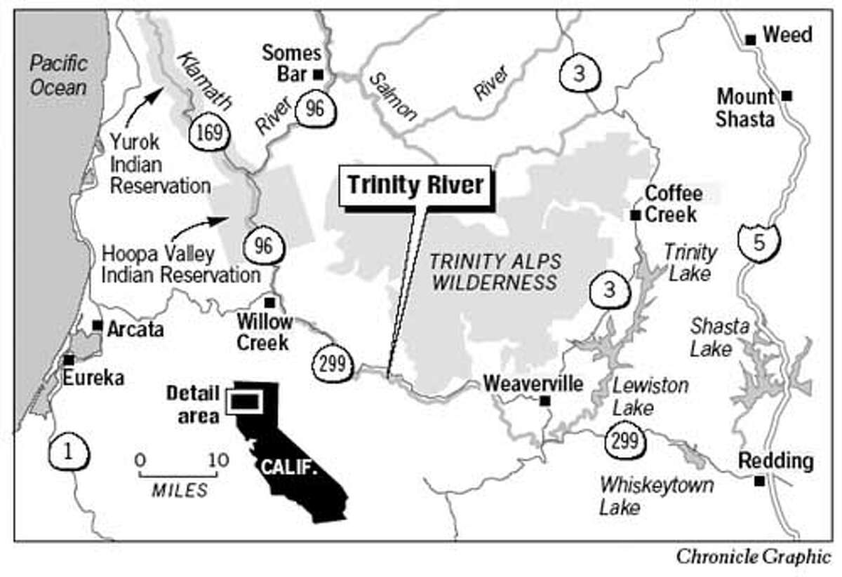 Trinity River. Chronicle Graphic
