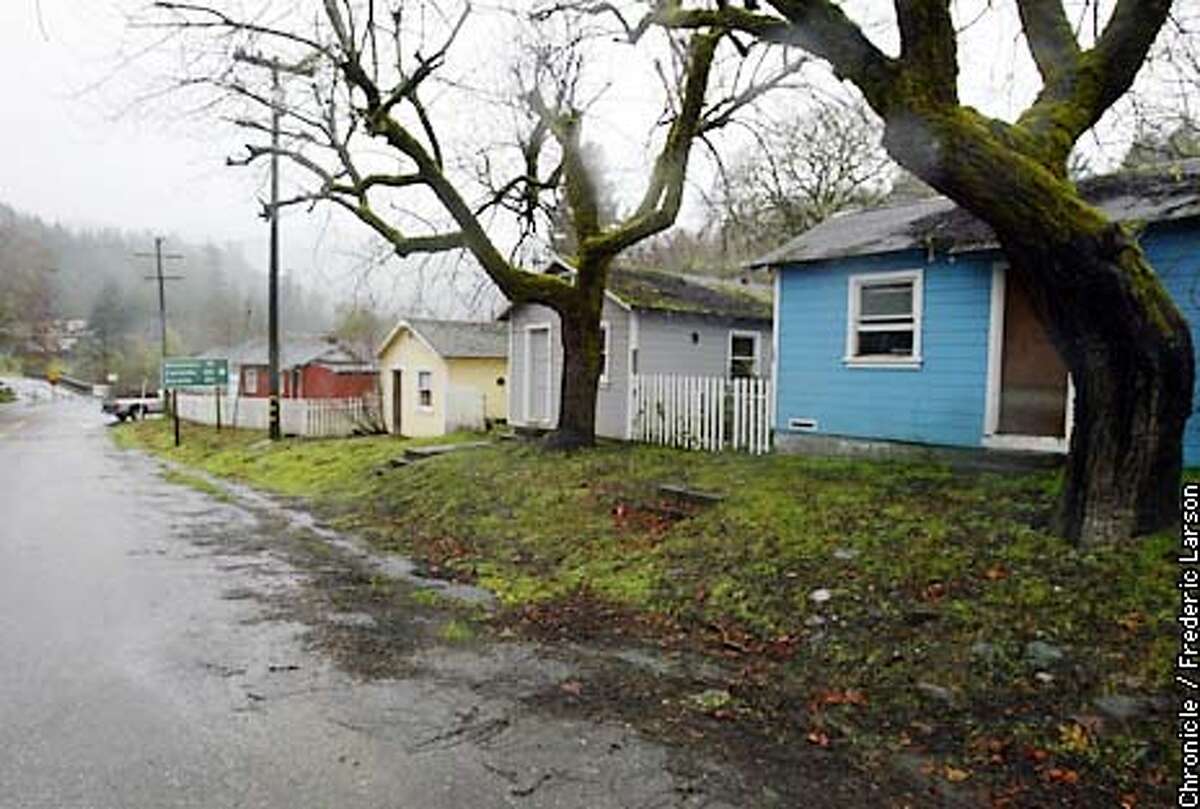 Town up for bid / EBay lists burg in redwoods needs work, includes