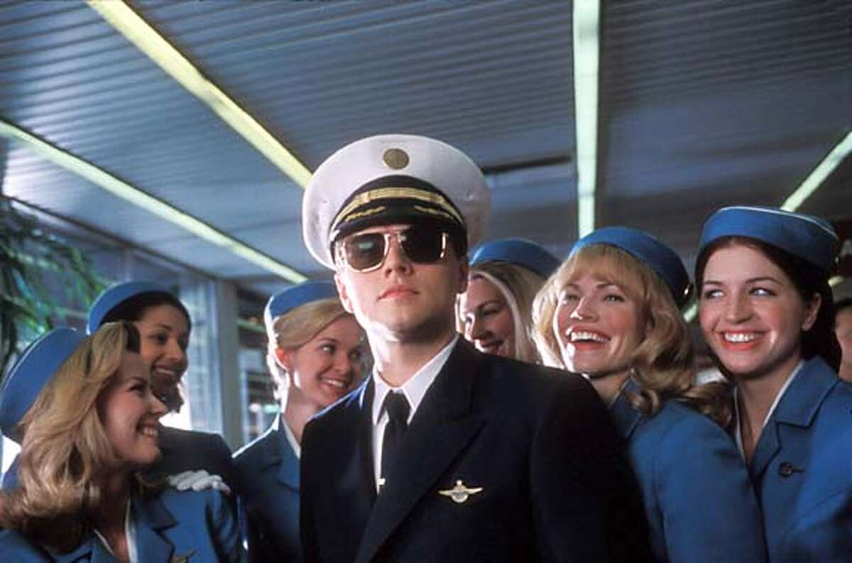 "Catch Me if You Can," was released in 2002.  The movie starred Tom Hanks and Leonardo DiCaprio. The movie grossed over 30 million dollars in Box office sales its opening weekend.   