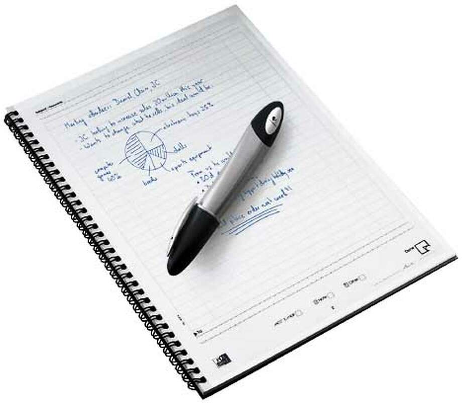 Take Note It S Digital Io Pen Captures Handwritten Notes At A