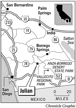 Falling for Anza-Borrego Desert / Autumn in state park, nearby Julian ...