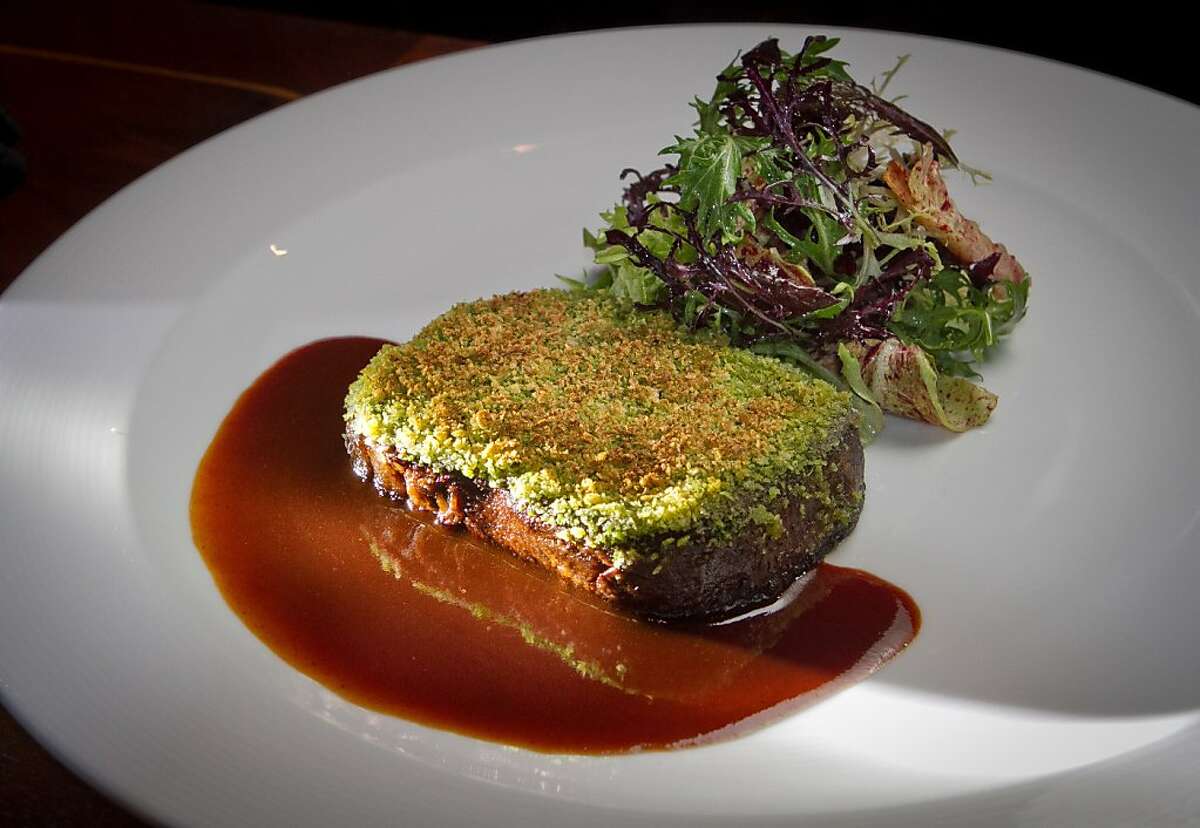 The Beef Tongue Persillade at Keiko Restaurant in San Francisco, Calif., is seen on Friday, January 20th, 2012.