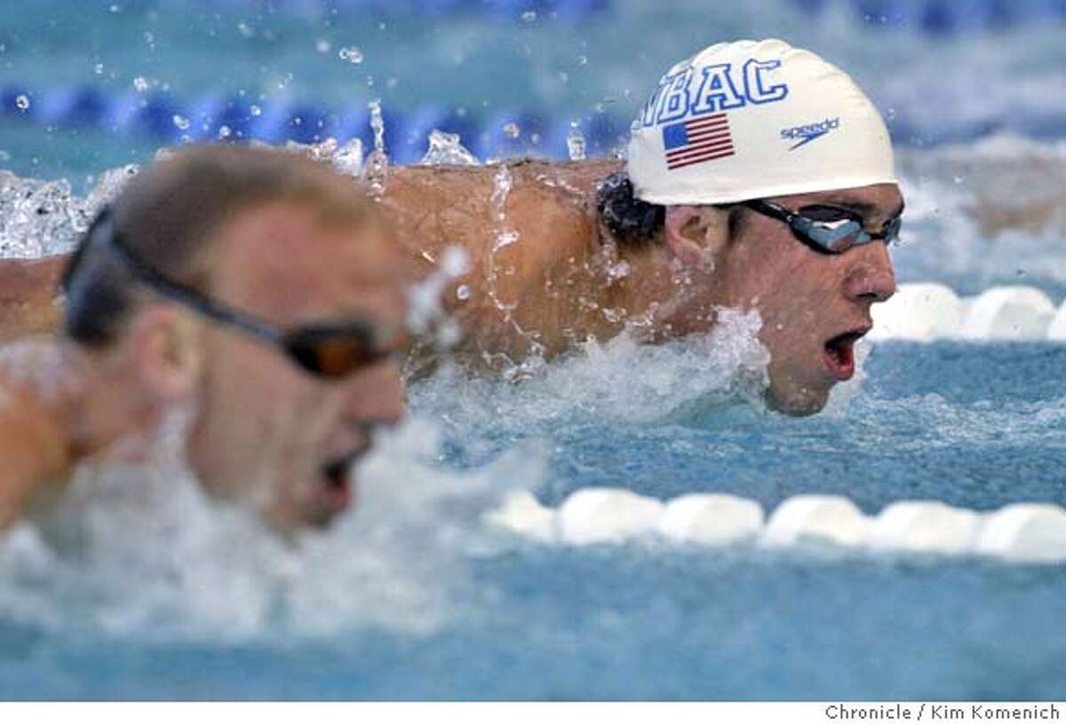 Santa Clara International Swim Meet Phelps Flops Then Finishes Fast In