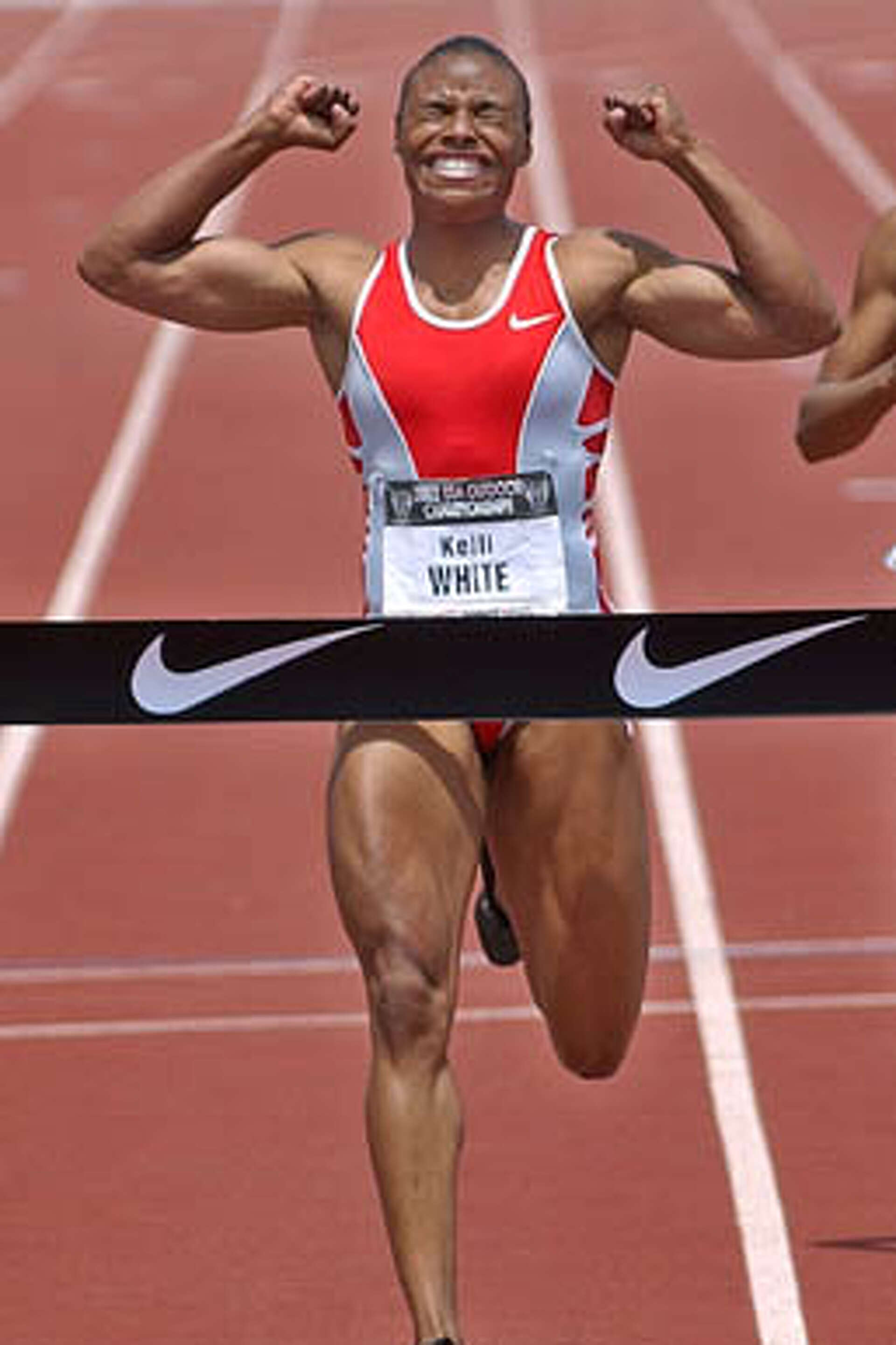 SPORTS AND DRUGS / Kelli White suspended / The fast rise and swift fall ...