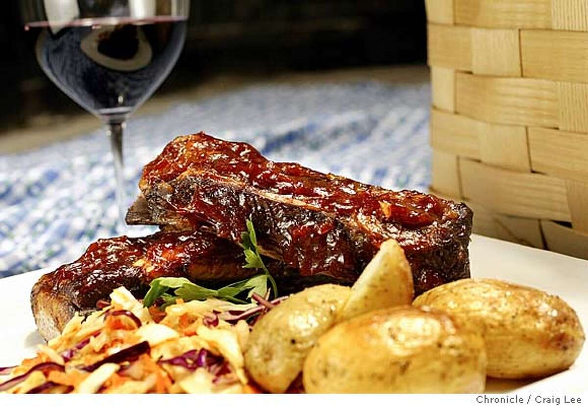 Ribs and Shiraz are picnic perfect