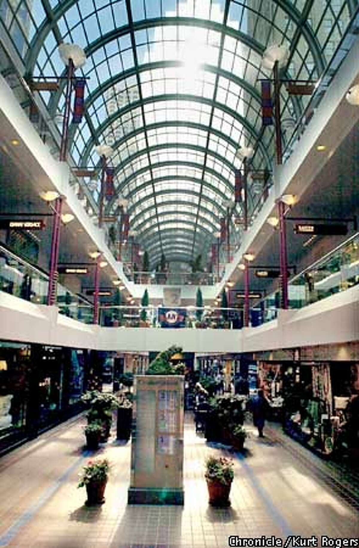 The Crocker Galleria is readying for a 20th anniversary celebration just as several high-profile retailers are bolting.Photo By Kurt Rogers