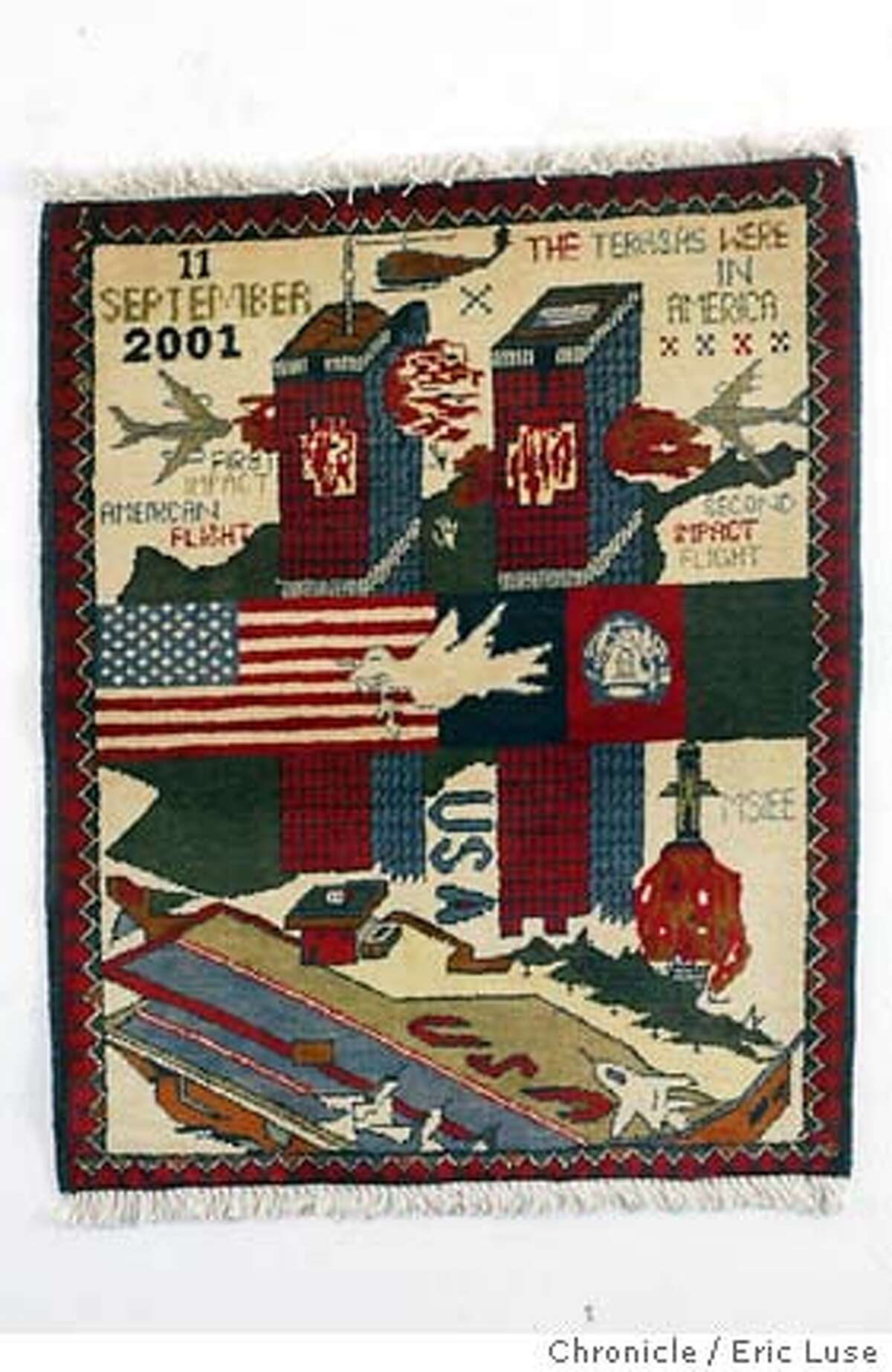 War's warp and weft / Afghan weavers incorporate battle scenes, World ...