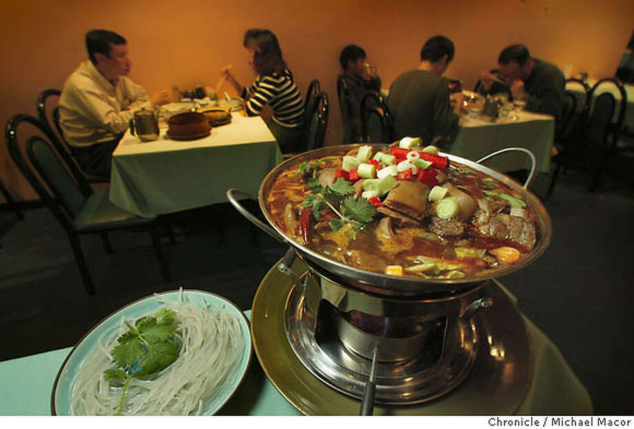 Tastes Of The World A Strip Mall In Fremont Boasts More Ethnic Chili Garden One Of Their Specialty Dishes Lamb Fire Pot In A Sauce