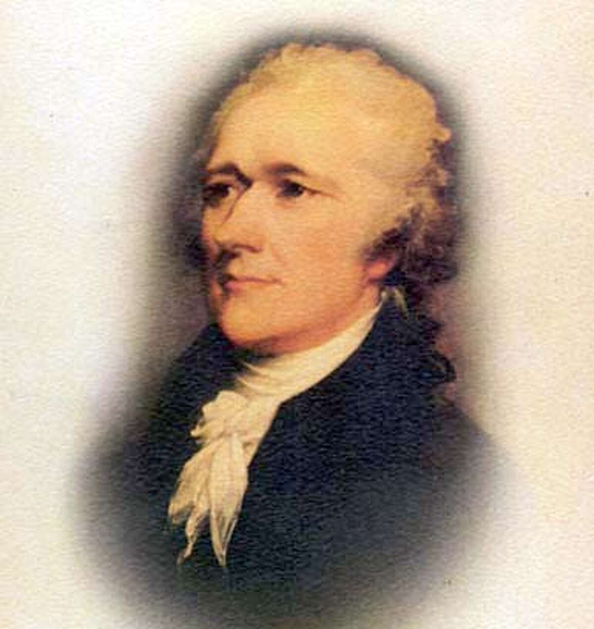 Image from book jacket of "Alexander Hamilton" by Ron Chernow (Penguin Press) to be used with book review only
