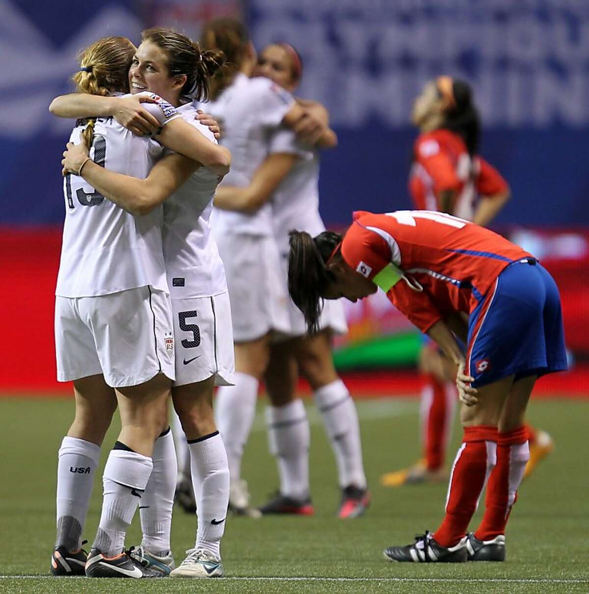 U.S. women's soccer team secures Olympics berth