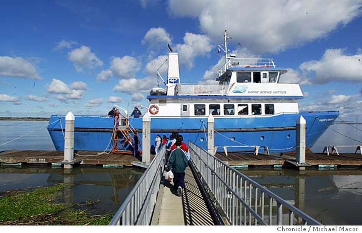 Voyage Of Delta Discoveries Redwood City Institute Offers Boat Trips That Give Youngsters A Chance To Learn About Estuary