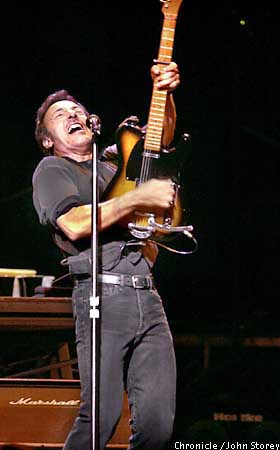 RISING HIGH / Springsteen takes crowd on majestic journey of despair ...