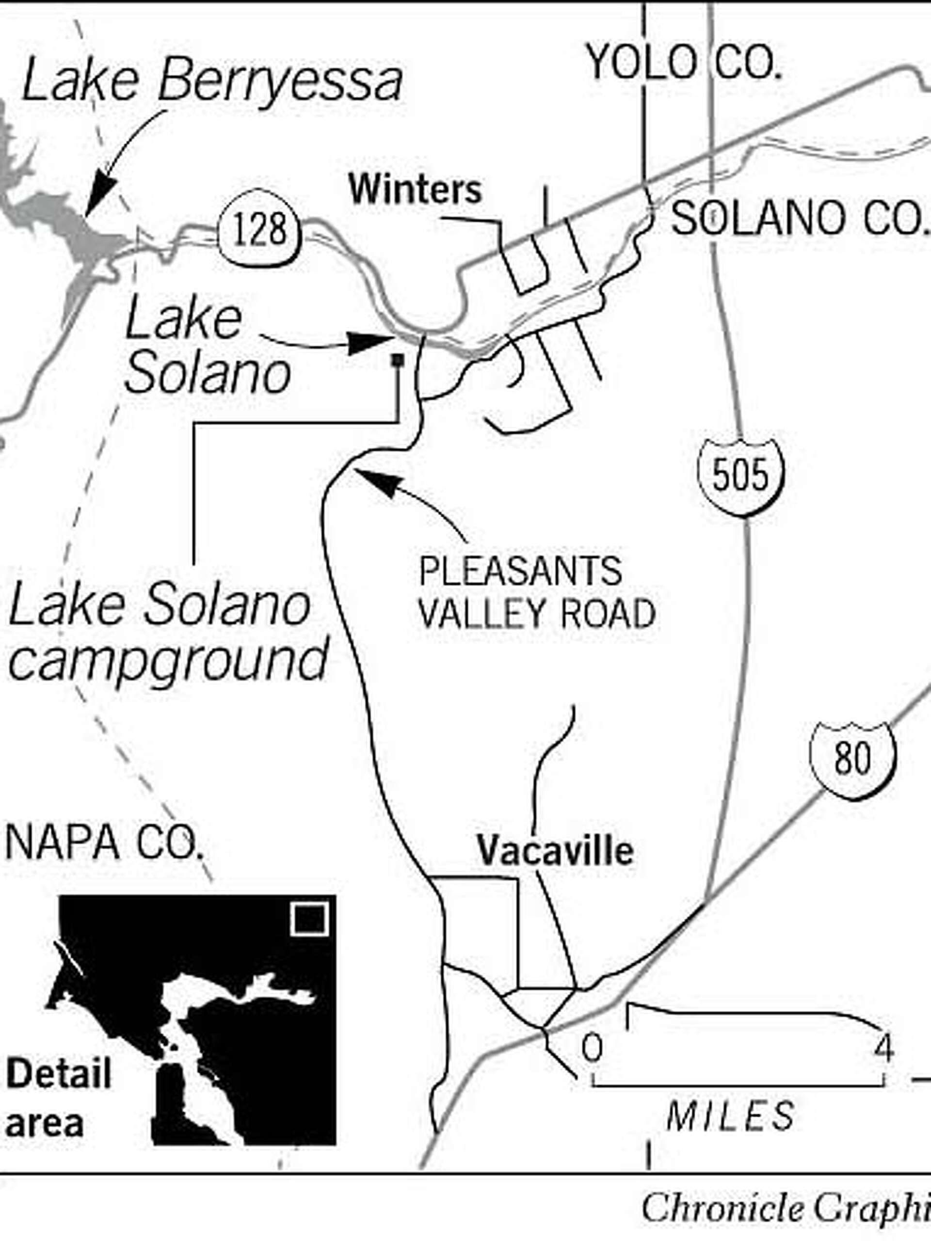 Lake Solano has appeal not found at Berryessa