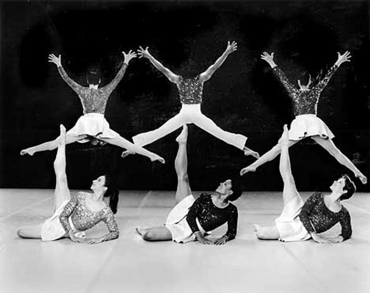 Mark Morris Dance Group company members in Lucky Charms, one of 5 repertory works presented by Cal Performances.
