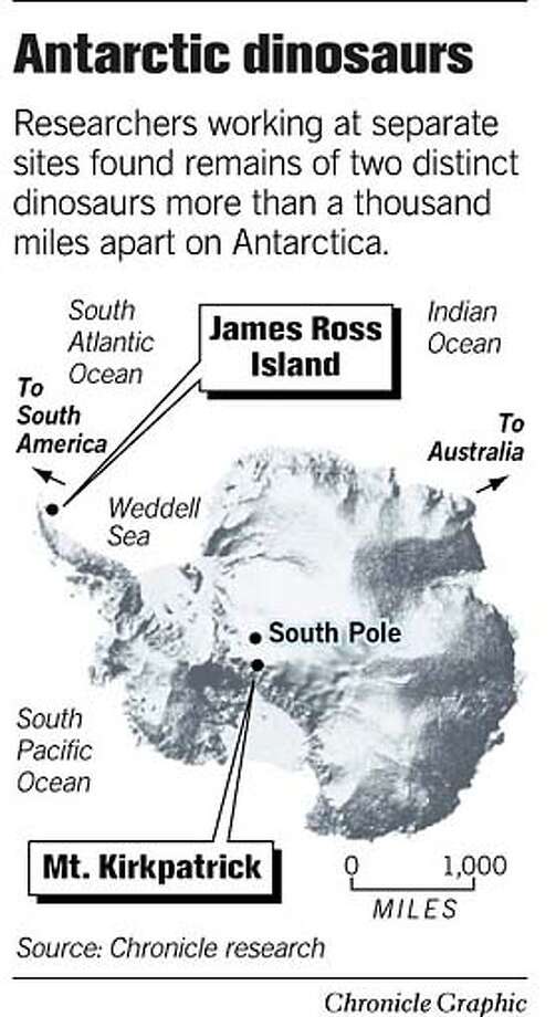 Fossils found in Antarctica from 2 new dinosaur species / St. Mary's