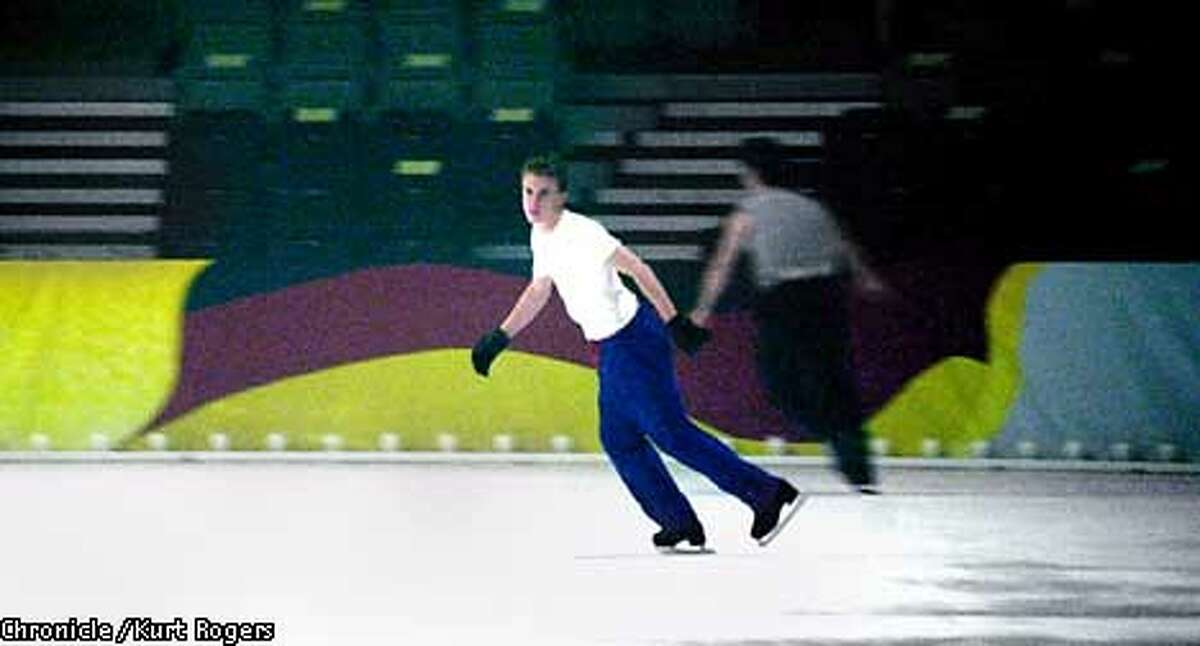 Figure skating star extends himself for tour / Olympic medalist