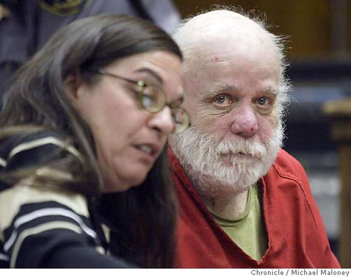 Child predator Kenneth Parnell, convicted of kidnapping Steven Stayner and paroled to Berkeley, was sentenced 25 years to life in 2004 for trying to buy a 4-year-old boy for $500. The boy didn't exist. Judge Julie Conger gave Parnell the maximum sentence in Oakland's Alameda County Superior Court. Parnell died in prison in 2008.(Photo by Michael Maloney / CHRONICLE)