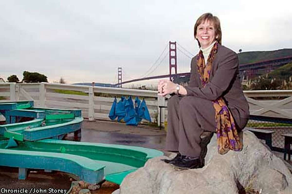 Lori Fogarty, the new director of the discovery Museum in Sausalito. Photo by John Storey.