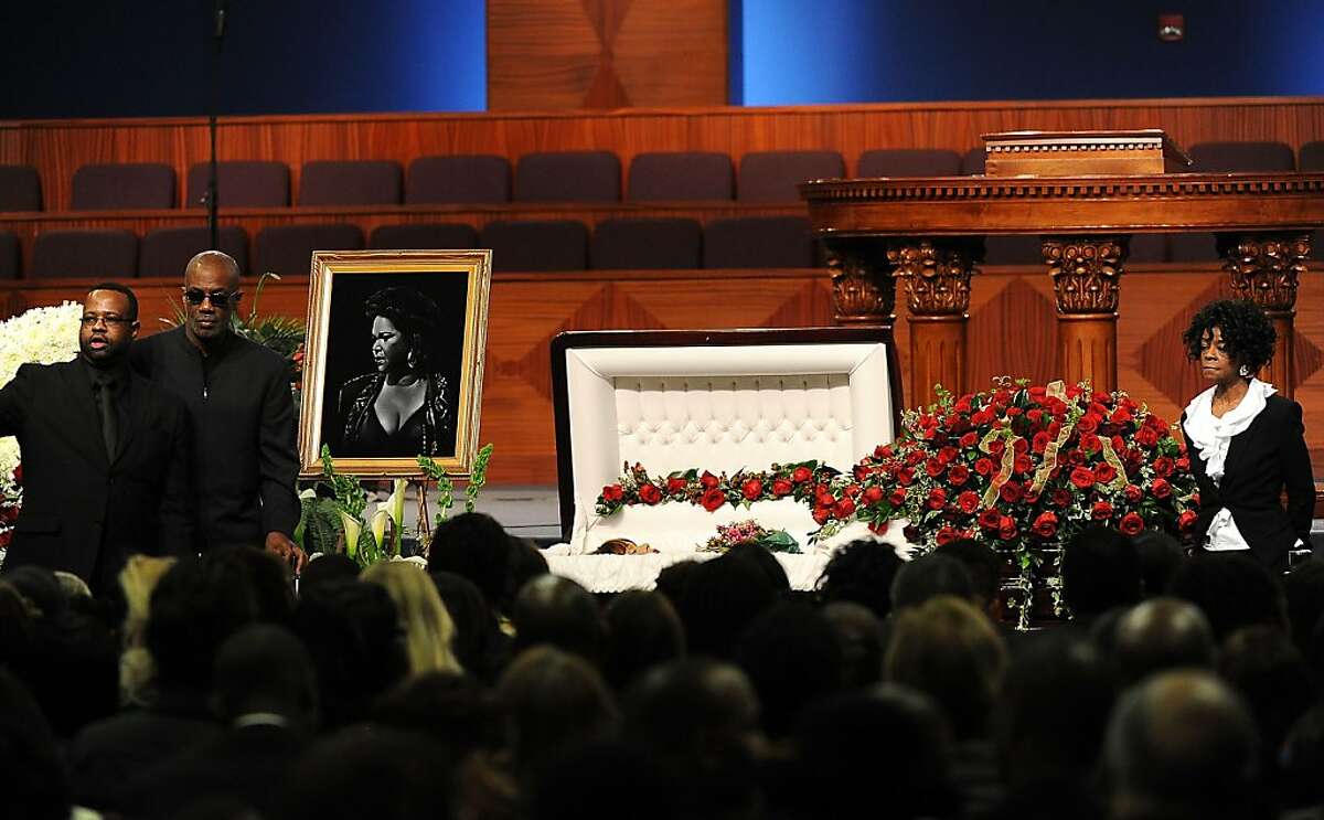 Etta James honored with speeches, songs at service