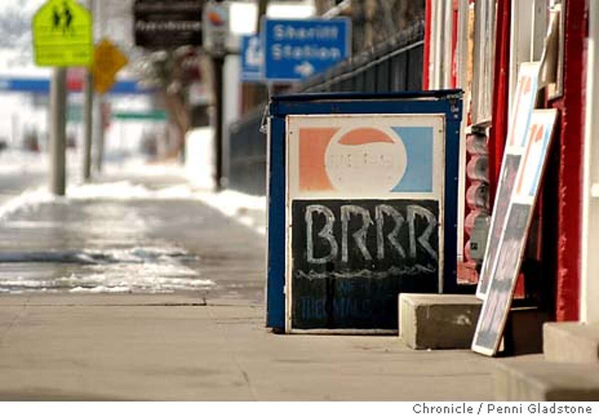 California cold rush / In remote Mono County, winter really feels like winter