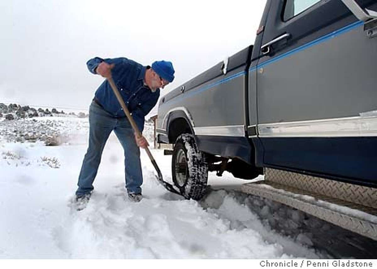 California cold rush / In remote Mono County, winter really feels like