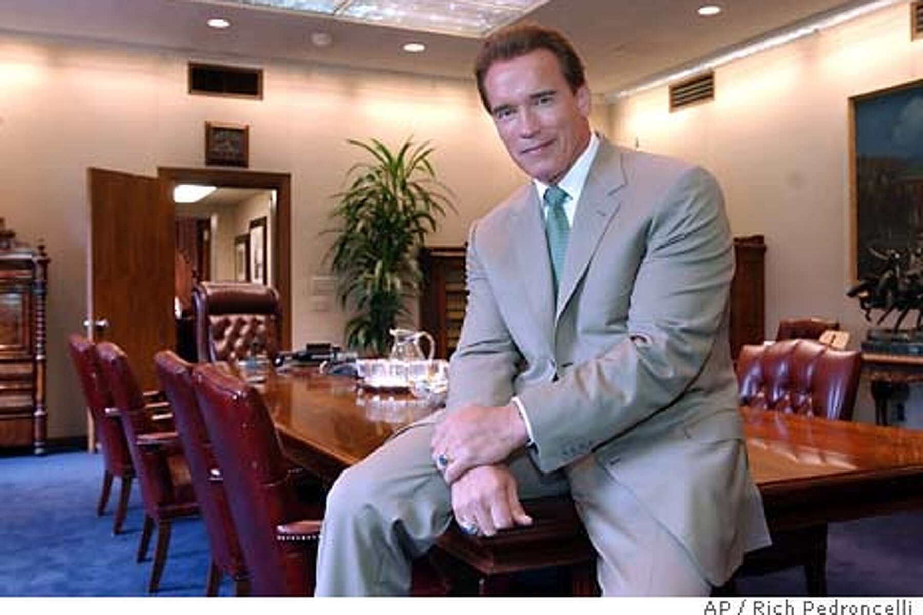 Arnold Schwarzenegger Spanking