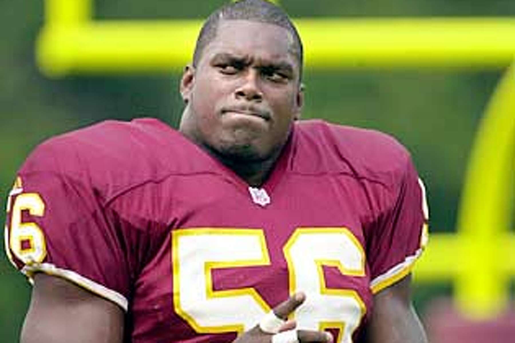 19 September 2004: LB Lavar Arrington of the Washington Redskins during the  Redskins 20-14 loss