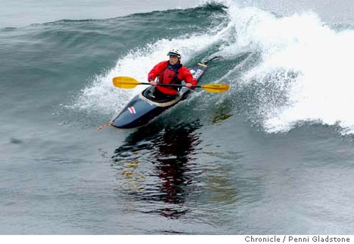 Surf kayaking catches on / New designs raise sport level