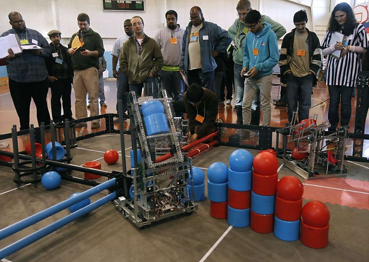Robot-makers vie at Vex Robotics Competition