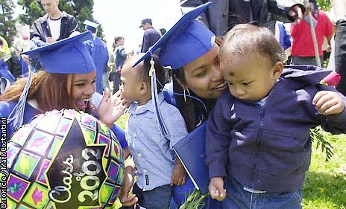 Double Triumph Twins Graduate While Helping Raise Twin