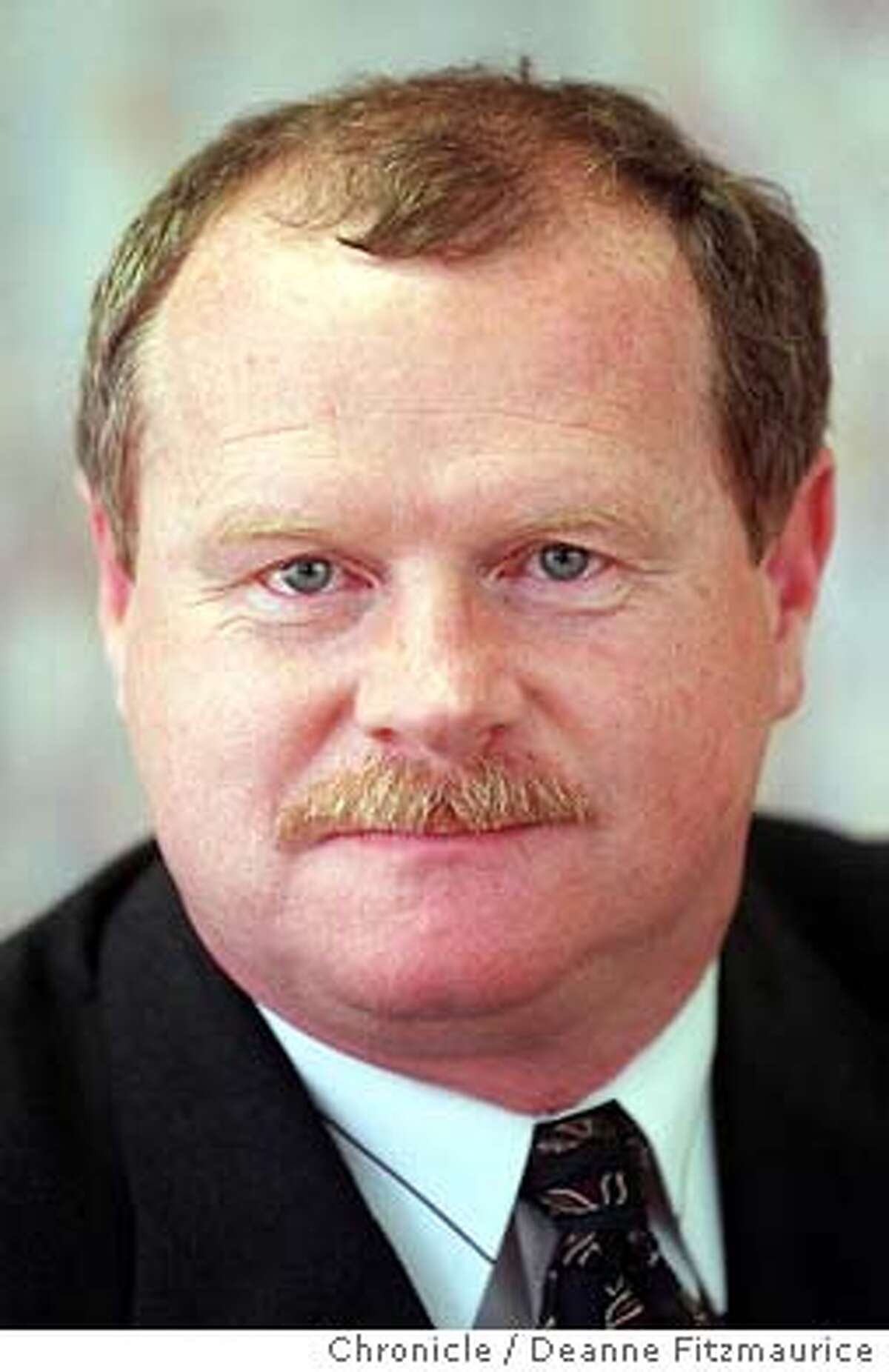 HENNESSEY-SF SHERIFF MICHAEL HENNESSEY PHOTO BY DEANNE FITZMAURICE/ THE CHRONICLE. ALSO RAN: 05/26/98, 4/2/99, 06/03/1999, 06/04/1999, 10/26/1999, 11/2/99, 05/02/2001, 03/06/02 also ran 7/18/03