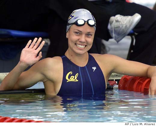 Cal swimming against history