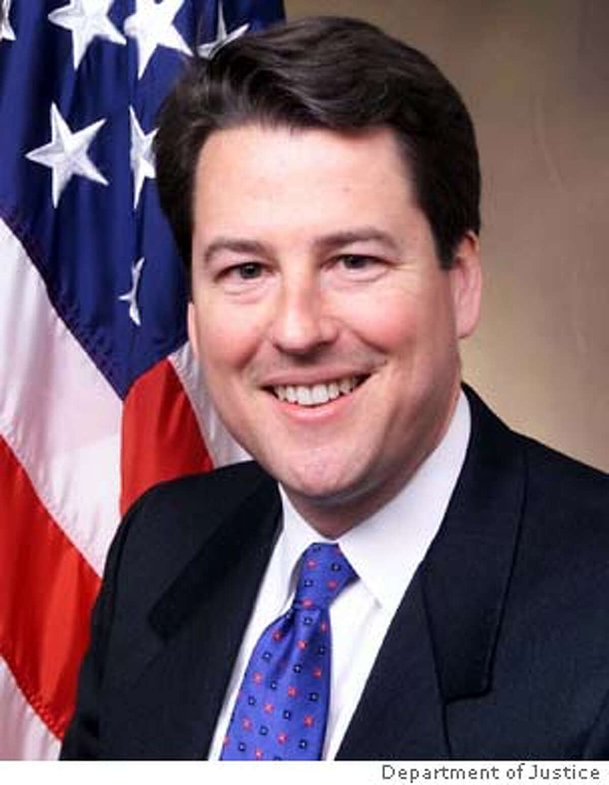 R. Hewitt Pate, Assistant Attorney General for Antitrust. He was appointed to this position on June 16, 2003. HANDOUT from DOJ website. OK to use.