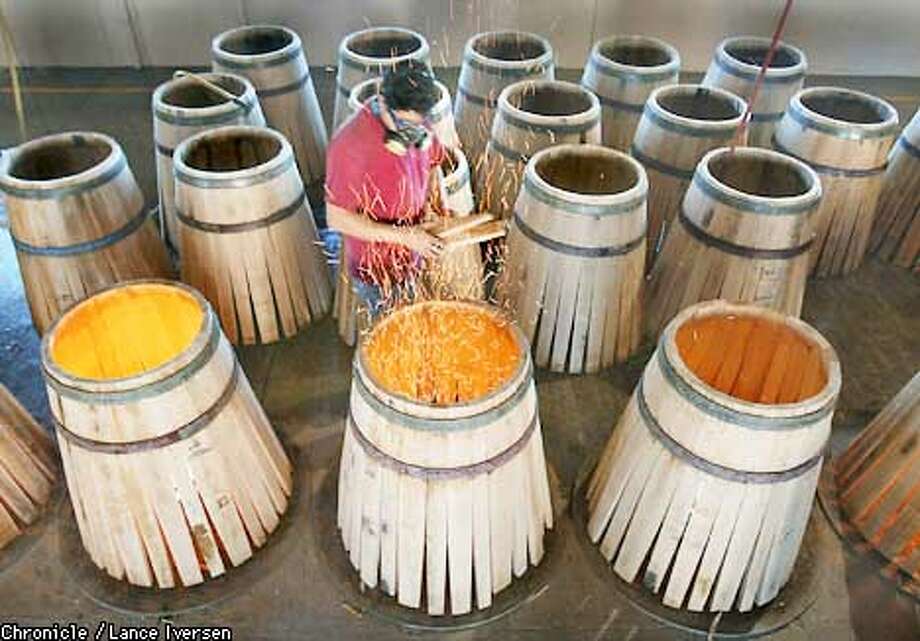 Over a barrel / The art of making the containers for aging wine is