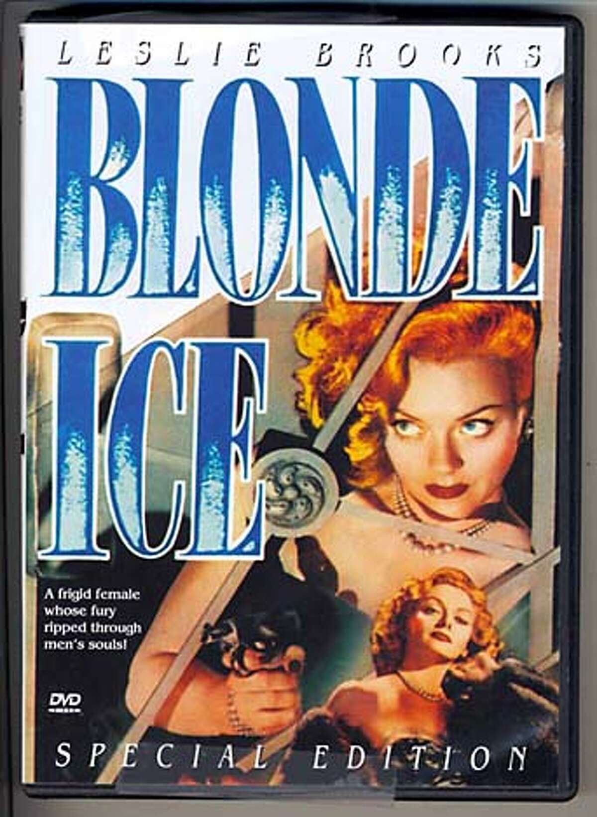 "BLONDE ICE" 1948 FILM STARS LESLIE BROOKS