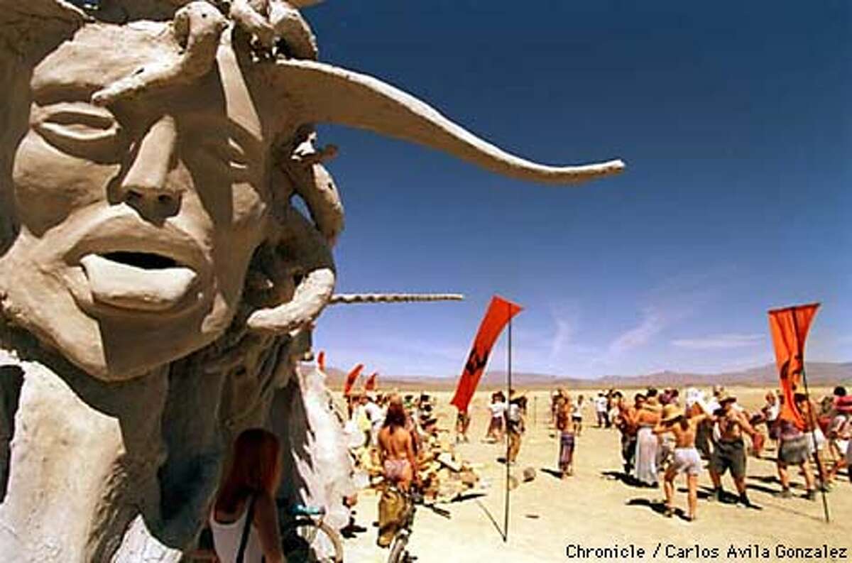 A Blaze Of Glory Burning Man Torched To Climax Eccentric Six Day Art Festival In The Nevada Desert 6411