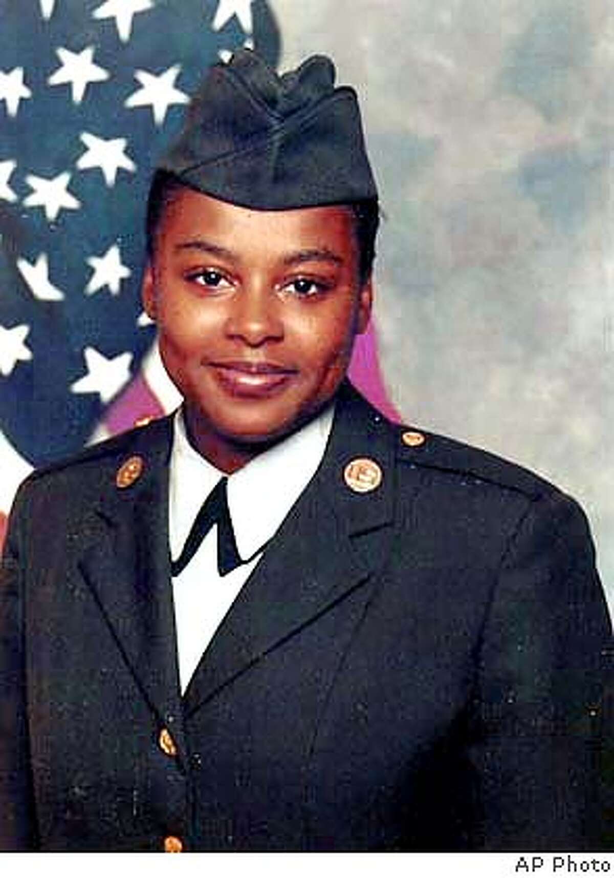 Army Sgt. Keicia M. Hines, shown in an undated, location unknown, photo released by the Department of Defense, died Wednesday, Jan. 14, 2004, when she was struck by a vehicle on an airfield in Mosul, Iraq. Hines, 27, of Citrus Heights, Calif., was assigned to the 108th Military Police, Combat Support Co., Fort Bragg, N.C. (AP Photo/Department of Defense via The Sacramento Bee)