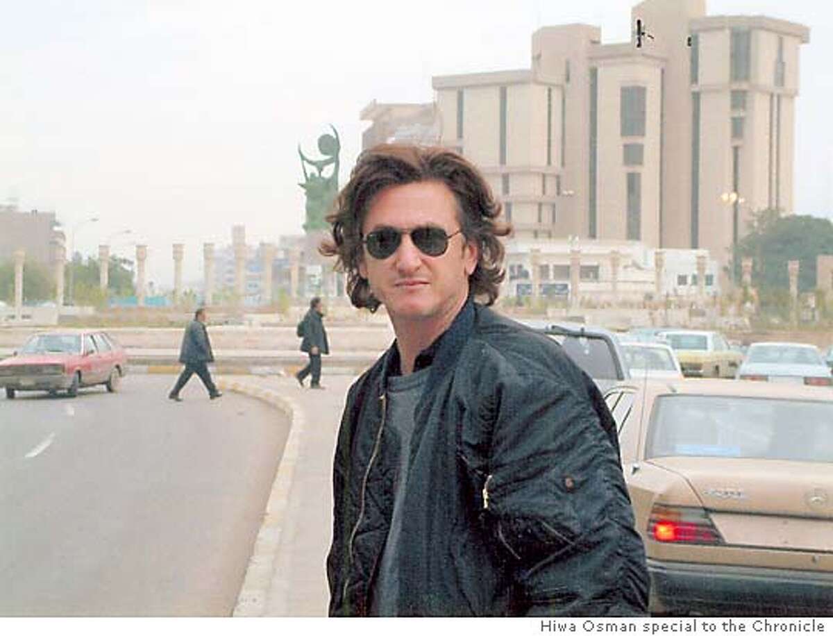 COMMENTARY / 2nd act A year later, Sean Penn returns to Iraq and files