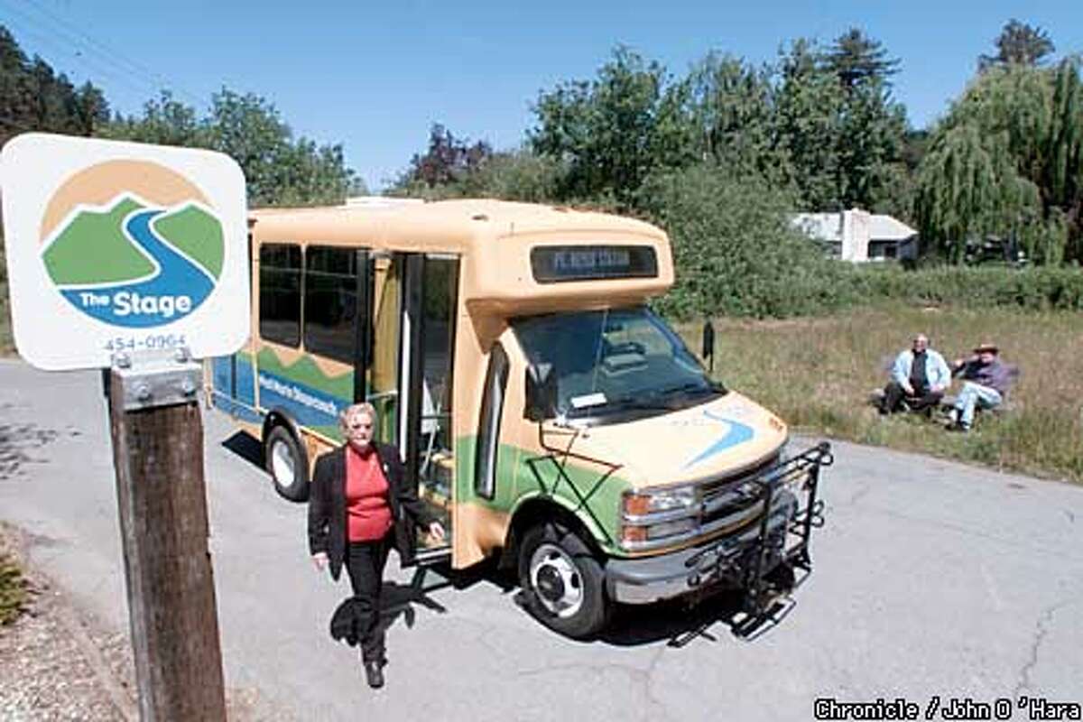 COMMUNITY / For West Marin riders, the bus stops here / Pilot program