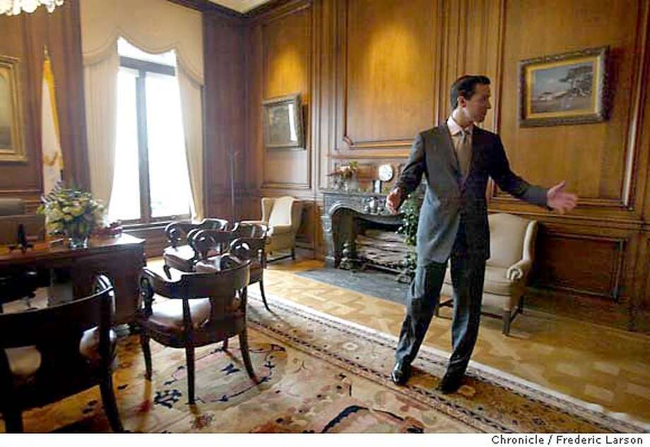 Mayor Newsom's goal a purpose' / THE SCENE Power brokers