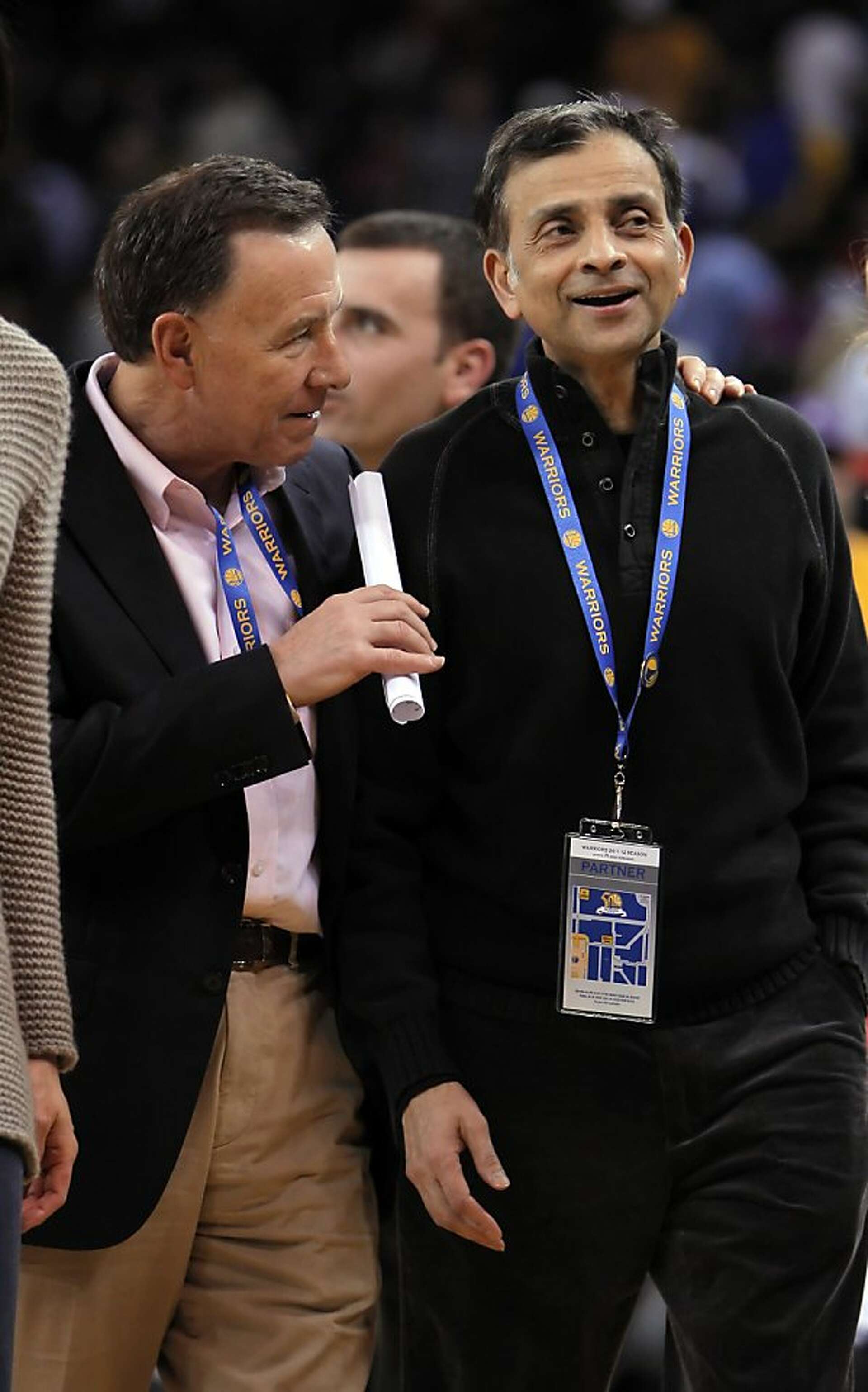 Owner Ranadive pushes technology for Warriors