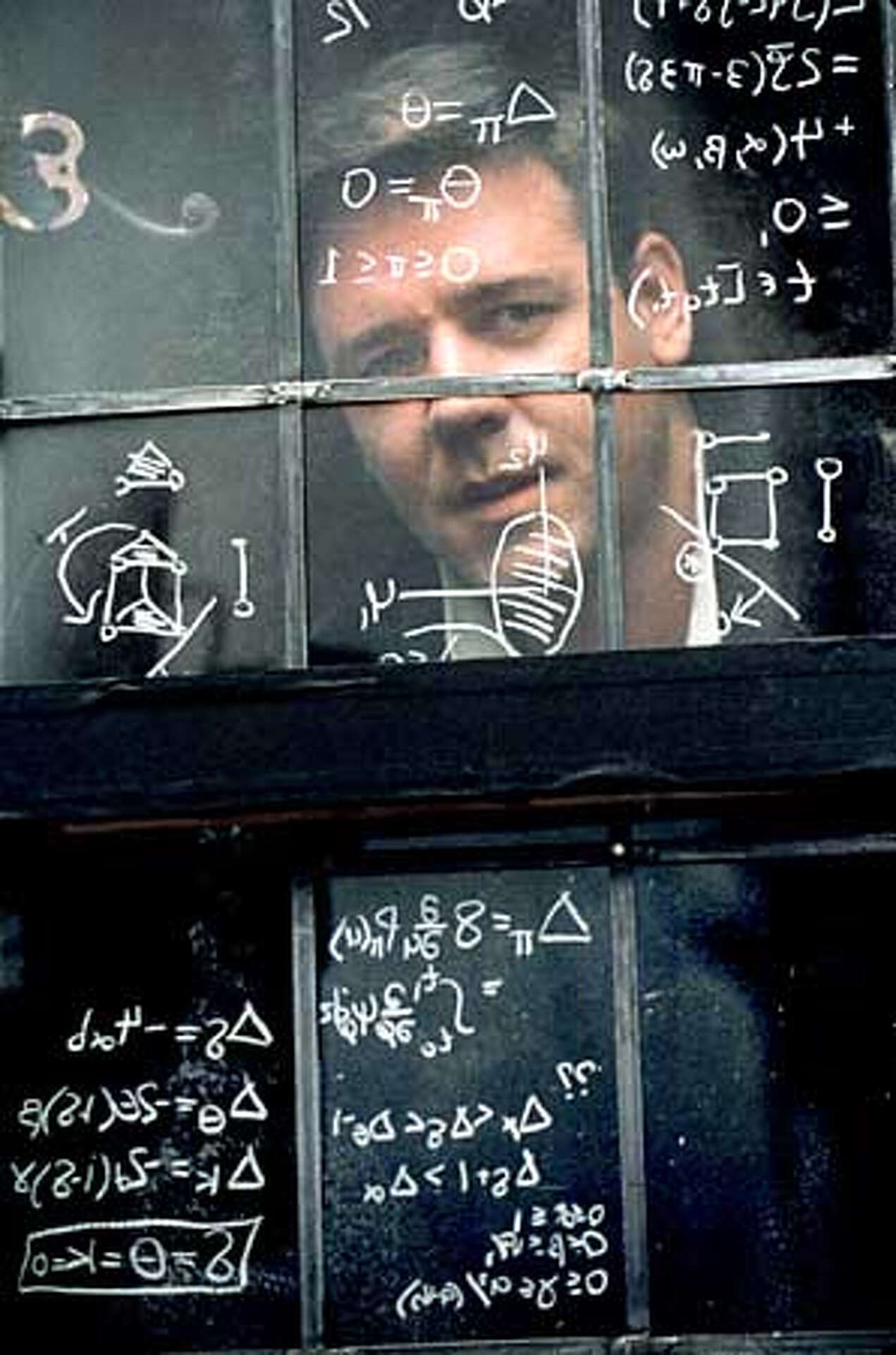 Brilliant 'Mind' / Russell Crowe thoroughly convincing as a genius with