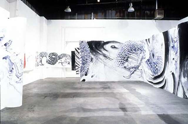 Yerba Buena's den of dragons / Tattoo artist's millennial work depicts ...