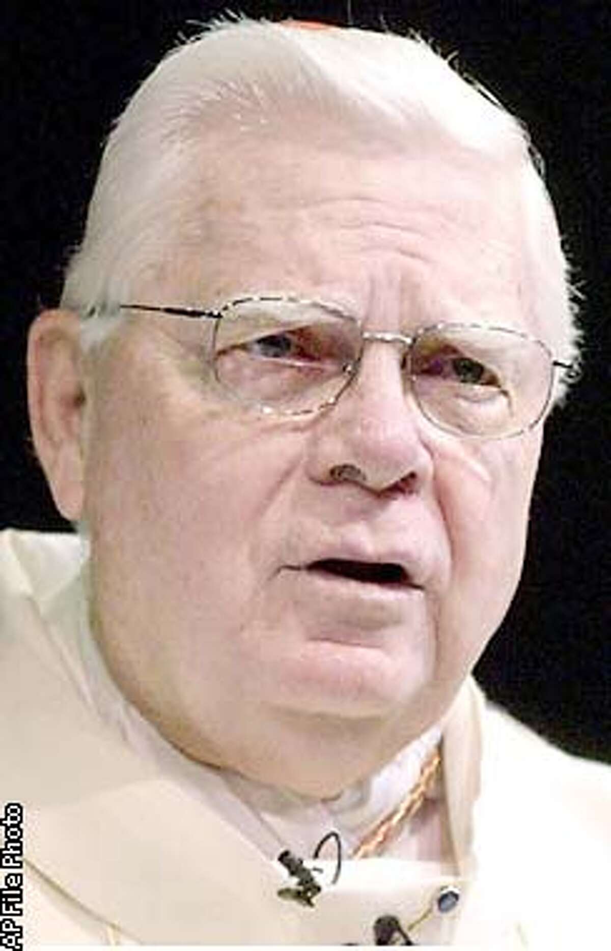 Pope s Protege Now A Cardinal In Crisis Archbishop Law s Popularity 