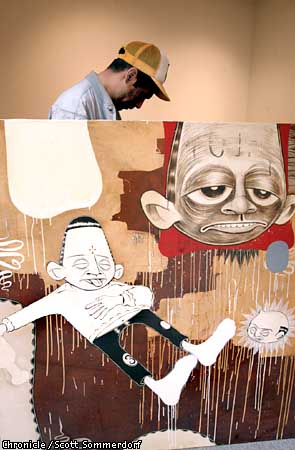 Barry McGee 2012年 Gallery Paule Anglim rawImage.jpg